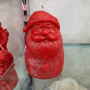 Candela Babbo Natale Busto Medio