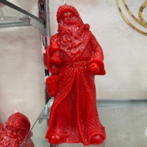Candela Babbo Natale Con Sacco Dei Regali Grande